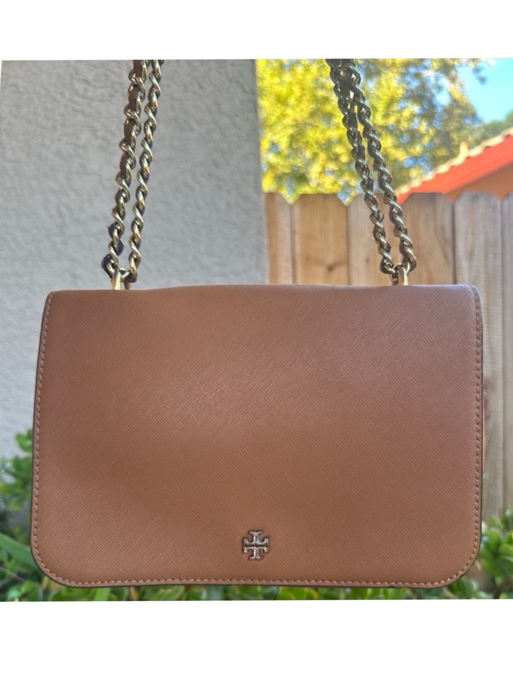TORY BURCH Leather Shoulder/ crossbody Bag